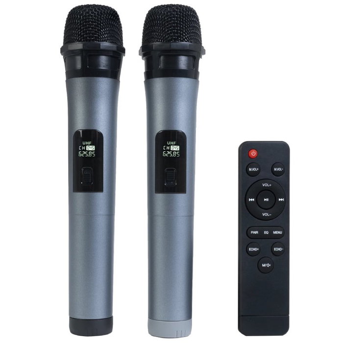 Fonestar SING-BAR Barra de sonido portátil con Karaoke y 2 Micrófonos